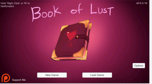 Book of Lust by Kanashiipanda version 0.1.17.1b Porn Game