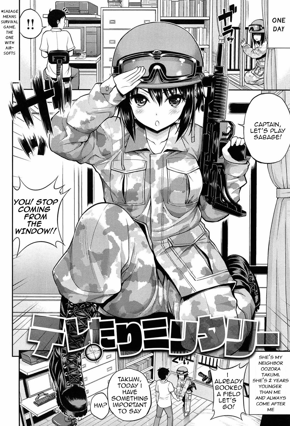 [Yahiro Pochi] Teletari Military Hentai Comic