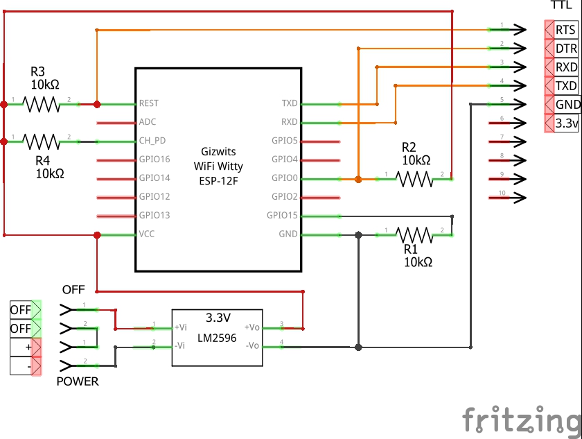 I2c схема подключения