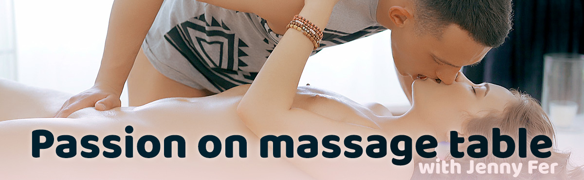 Jenny Fer aka Jenny Ferry - Passion on massage table