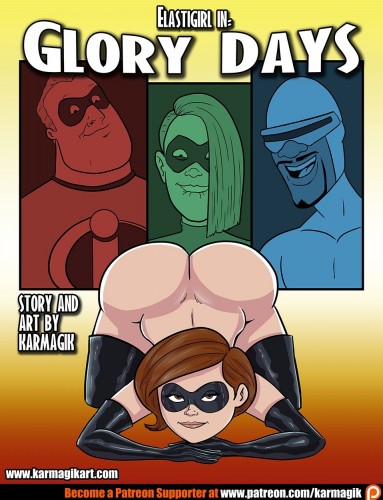Karmagik - Elastigirl in Glory Days (The Incredibles) Porn Comic