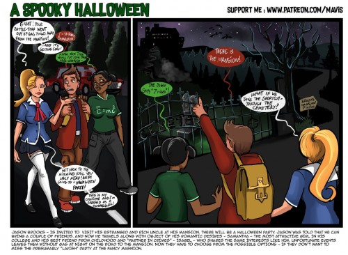 Mavruda - A Spooky Halloween Porn Comic